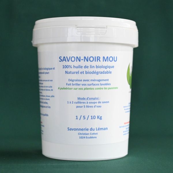 Savon Noir Mou à l' huile de lin