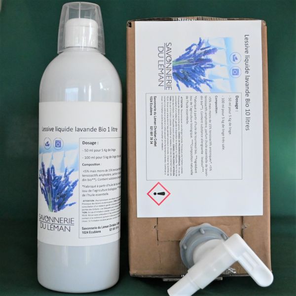 Lessive liquide lavandin bio
